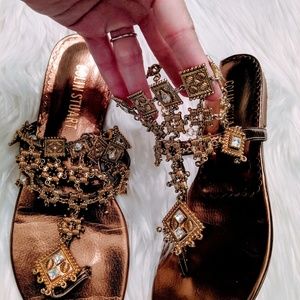 Colin Stuart bronze chandelier flats